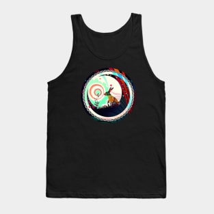 INLE Design Logo - Rabbit Moon Tank Top